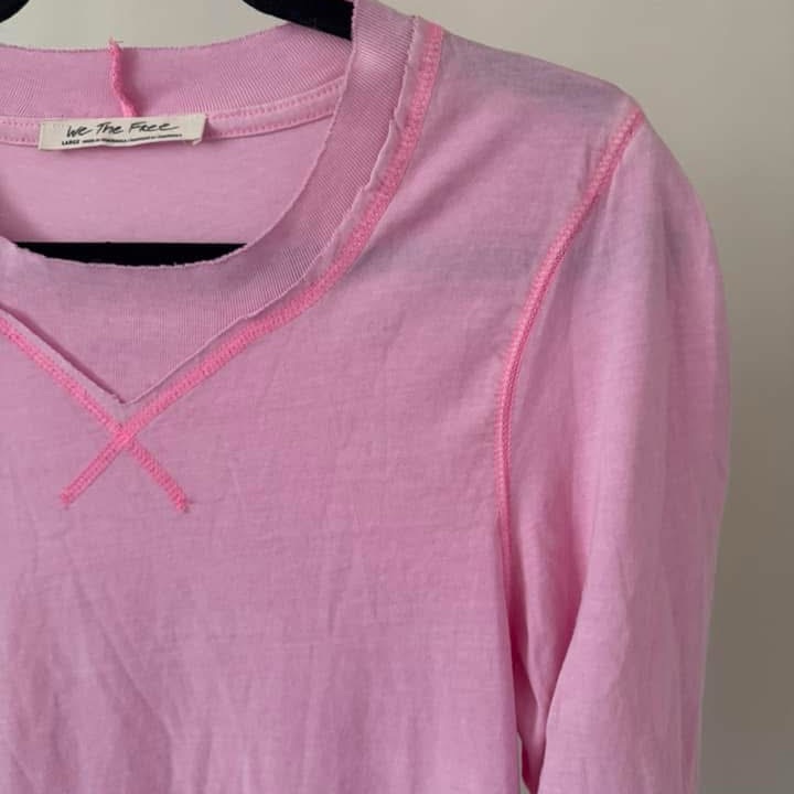 Pink Long Sleeve Top By We The Free